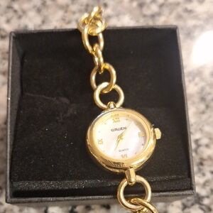 Gruen Women's Gold Chain Watch